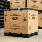 Reusable corrugated package