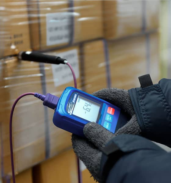 Temperaturstyret emballage