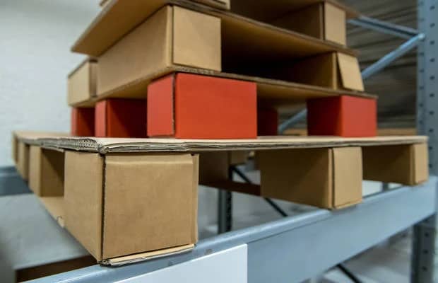 Paletten aus Wellpappe