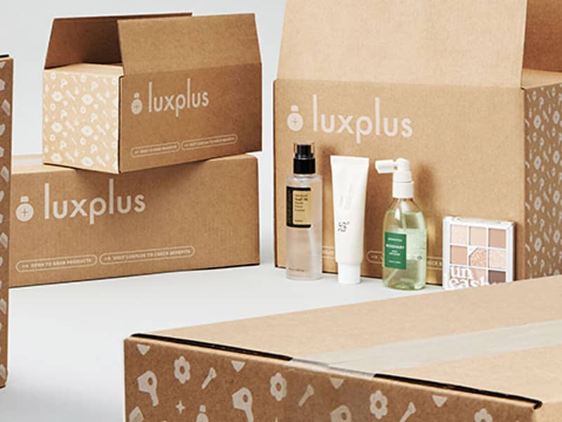 Luxplus med stilsikker e-handelsemballage