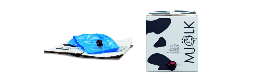 bag-in-box packaging for milk 