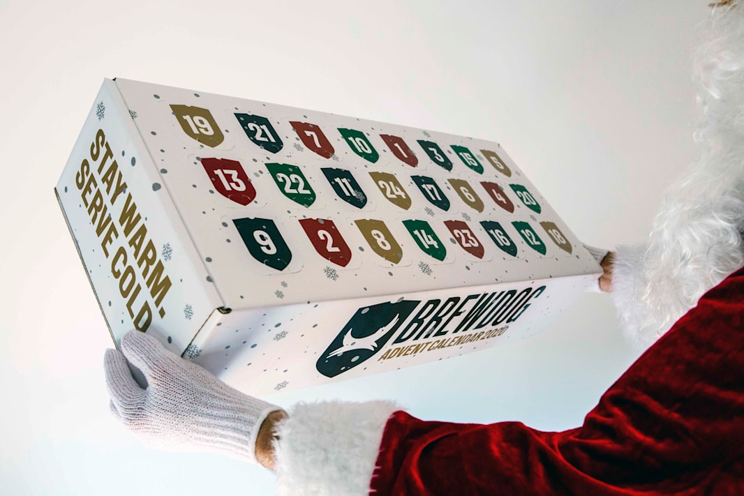 BrewDog adventskalender voor 24 blikjes bier