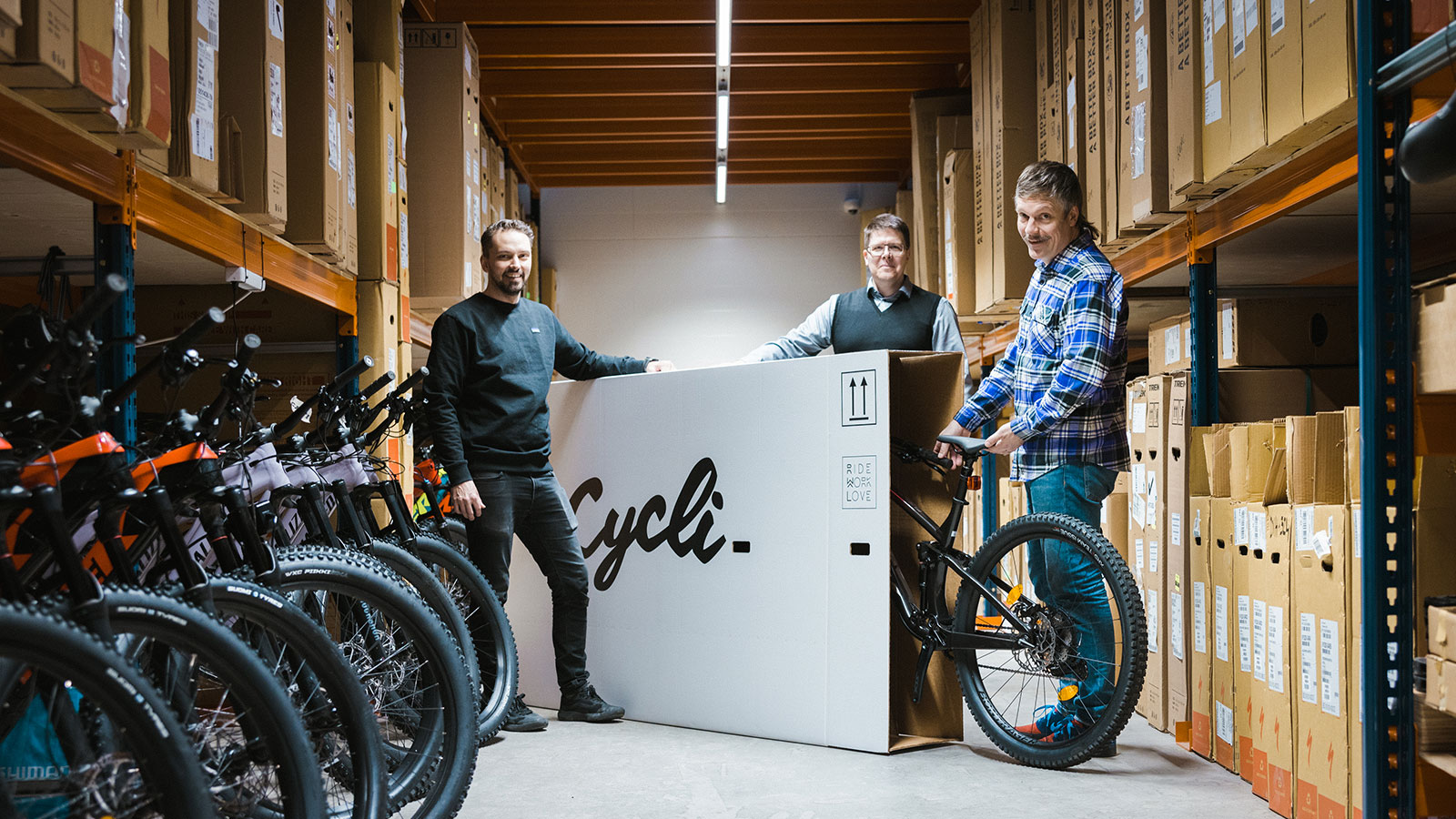 Rakkaus lajiin yhdisti Cyclin yrittäjät ja DS Smithin Janne Hautalan