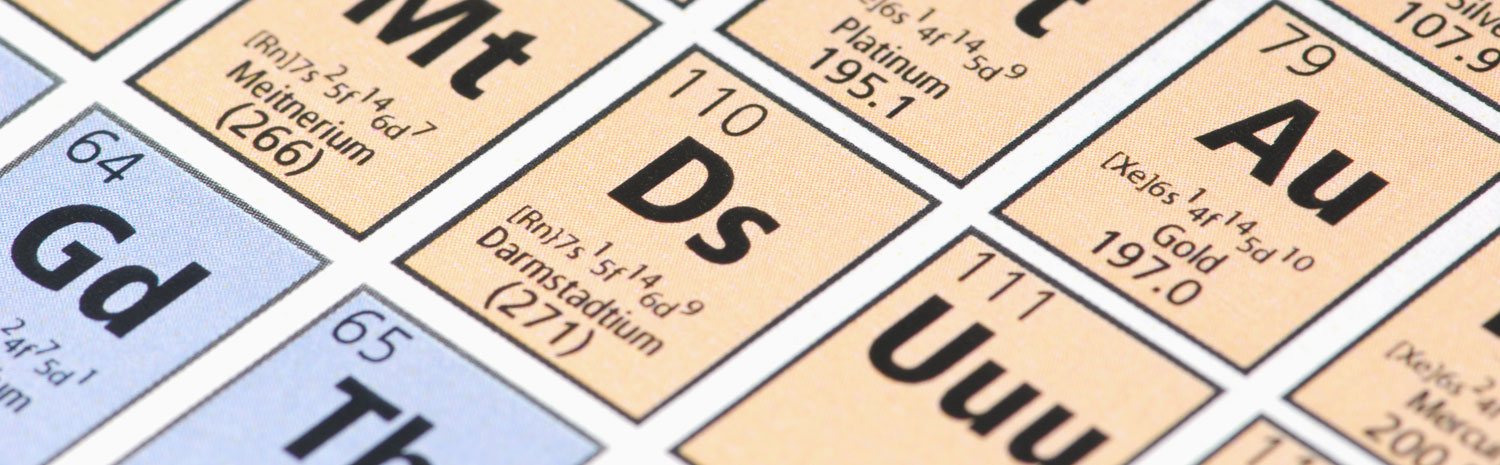 Kemialliset merkit eri alkuaineille