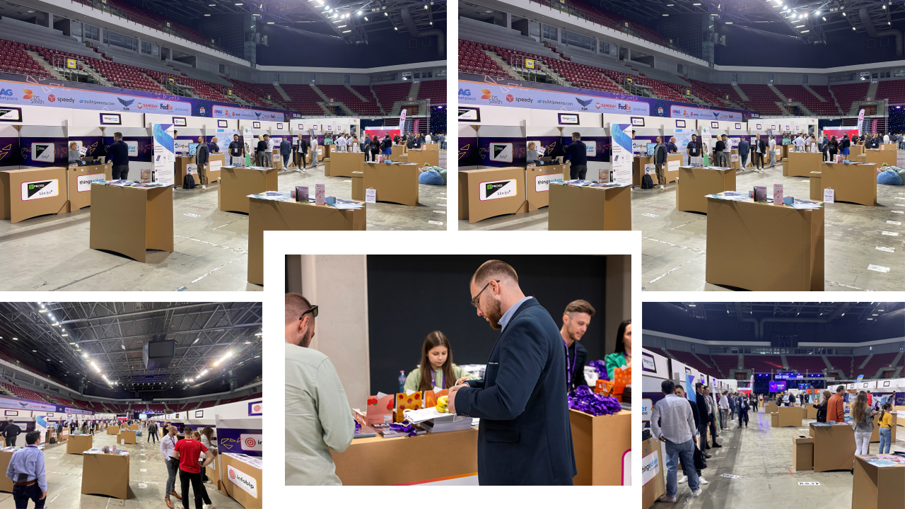 Exhibition Stands from corrugated material