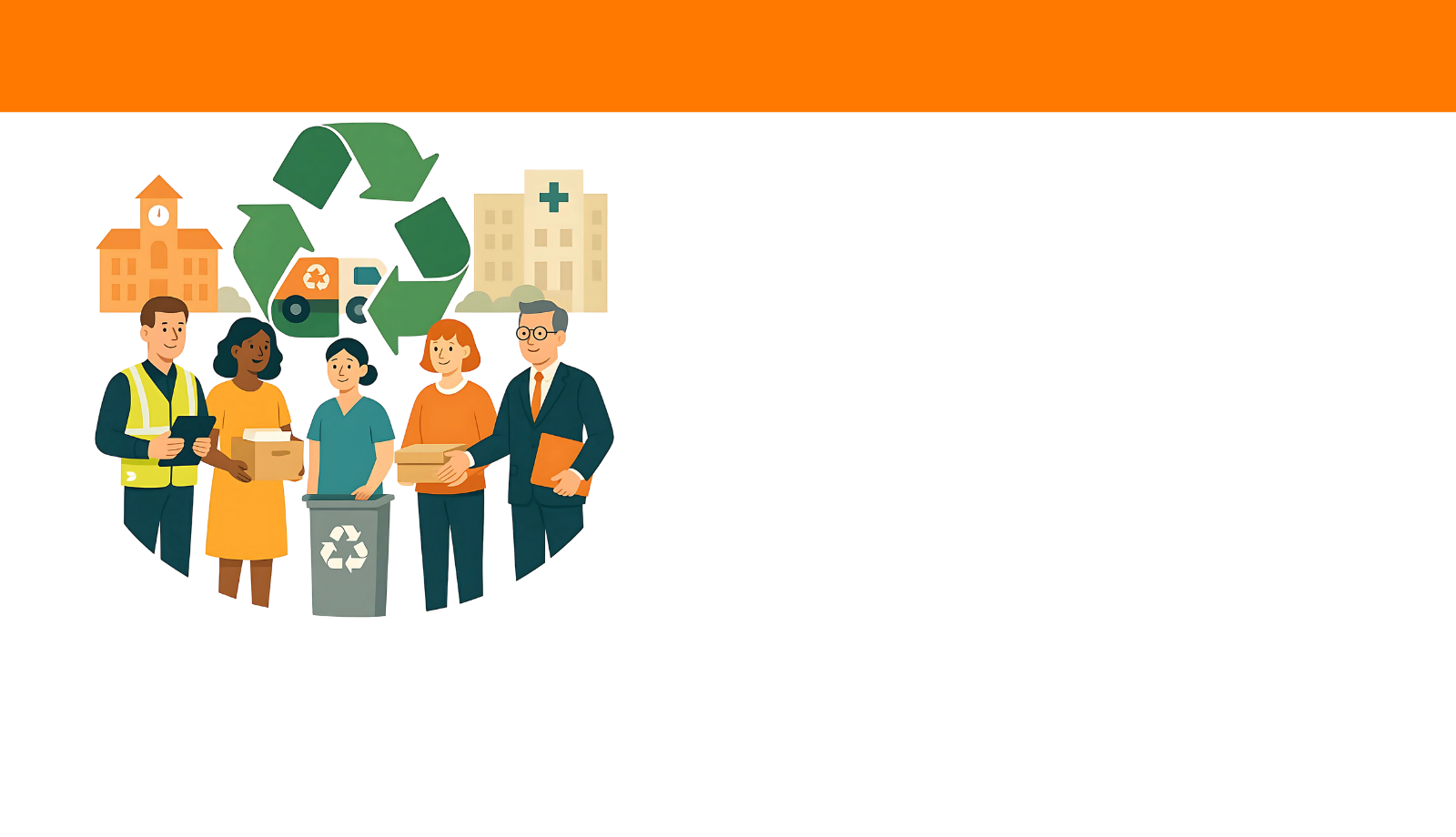 a graphic of people in the public sector