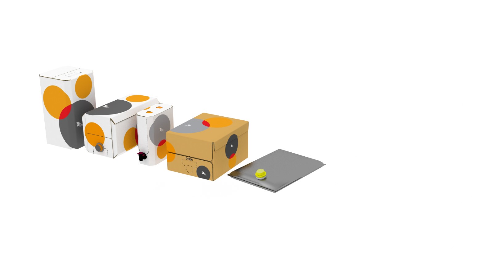 Bag-in-box verpakkingen met branding