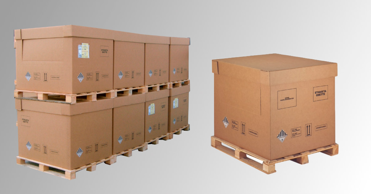 box-pallet-carton-ondulé 
