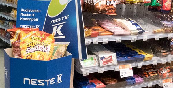 Yeni satış noktası, Neste K istasyonunda satışları 7/24 hızlandırıyor