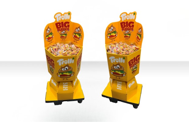 Trolli Big Burger Display von DS Smith