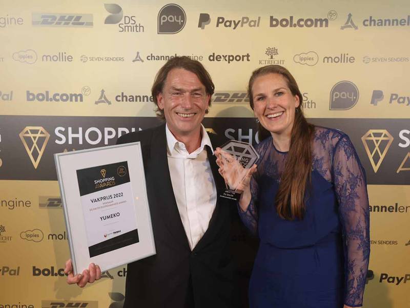 Winnaars bij uitreiking Shopping Awards