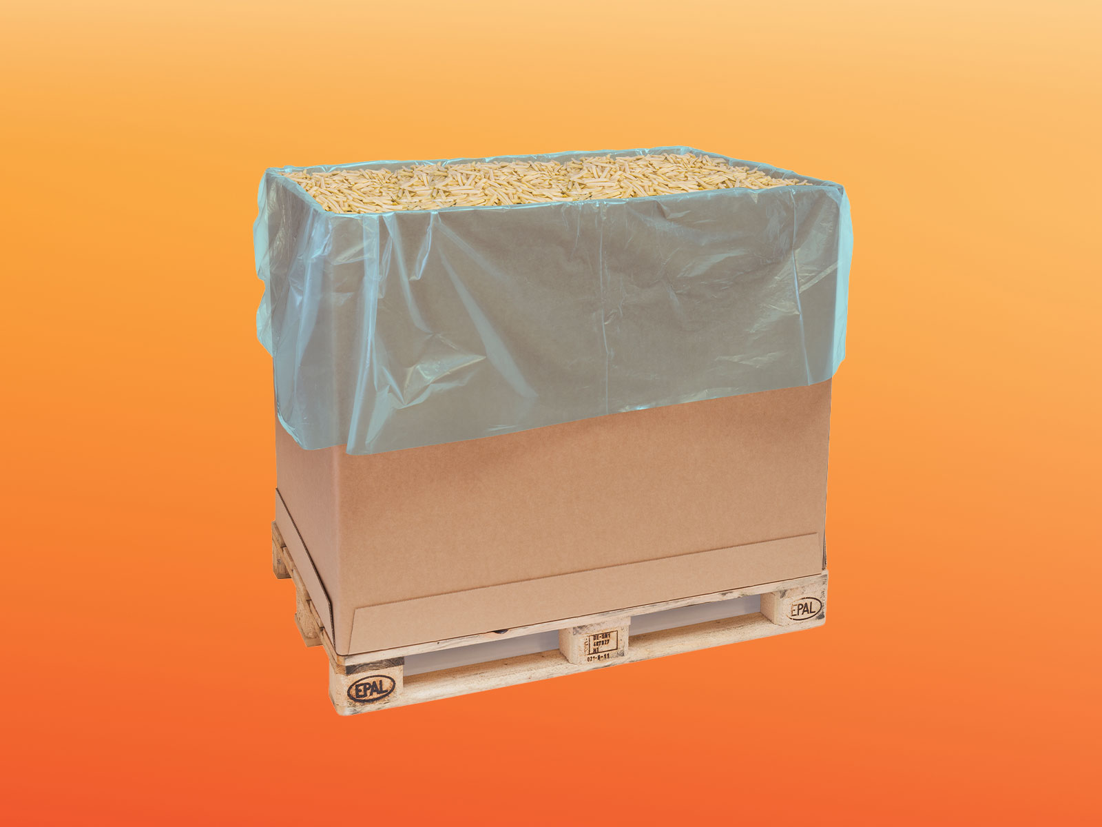 Bulkverpakkingen voor de industrie, ontworpen voor maximaal resultaat tijdens opslag en distributie, ontwikkeld door DS Smith.