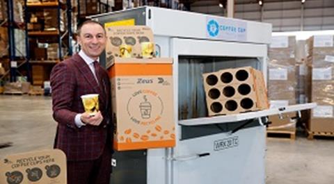 Zeus, the Irish-owned global packaging company has launched the first nationwide infrastructure to recycle every type of paper coffee cup in Ireland.

